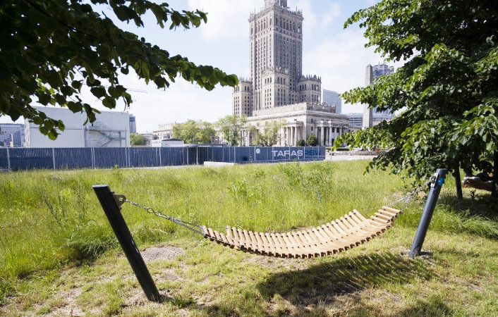 Skwer aktywności w&nbsp;Parku Świętokrzyskim. 